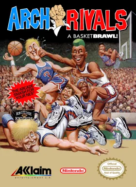 Arch Rivals - A Basketbrawl! (USA) box cover front